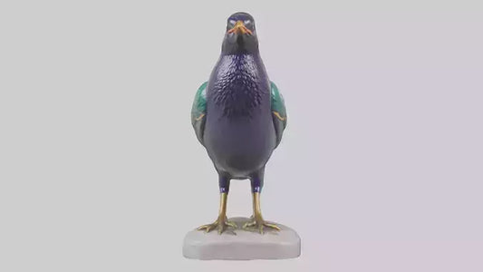 European Starling statue model 3D model