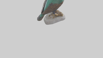 European Starling statue model 3D model