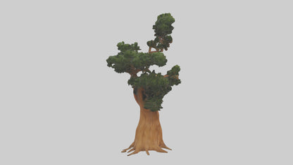 European Yew tree model 3D model