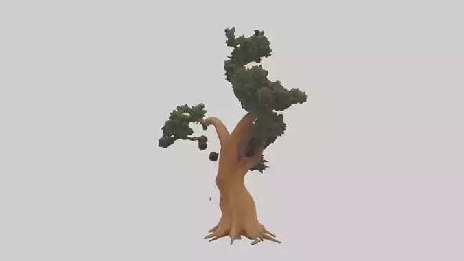 European Yew tree model 3D model