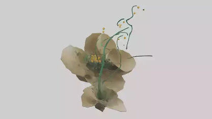 EverGrowing Flower Sculpture model 3D model