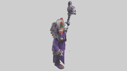 Evil jester model 3D model