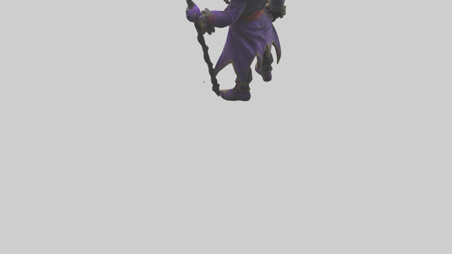 Evil jester model 3D model