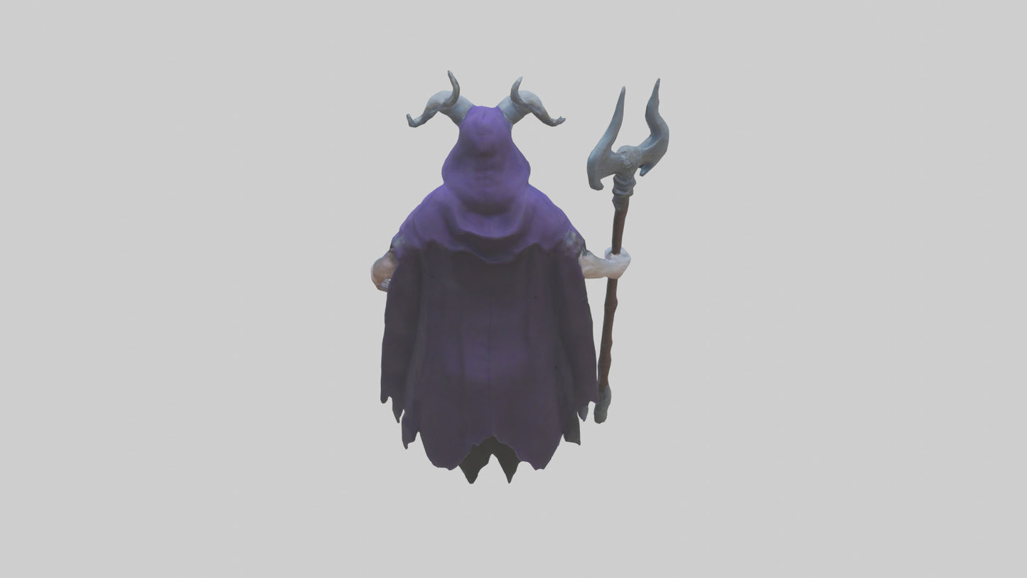 Evil mage model 3D model