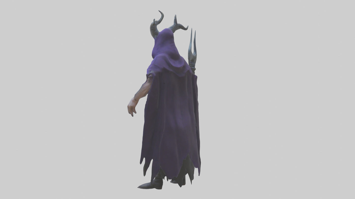 Evil mage model 3D model