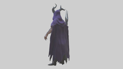 Evil mage model 3D model