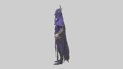 Evil mage model 3D model