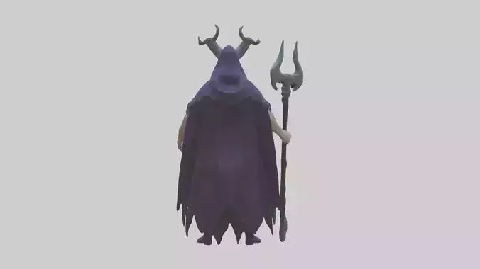 Evil mage model 3D model