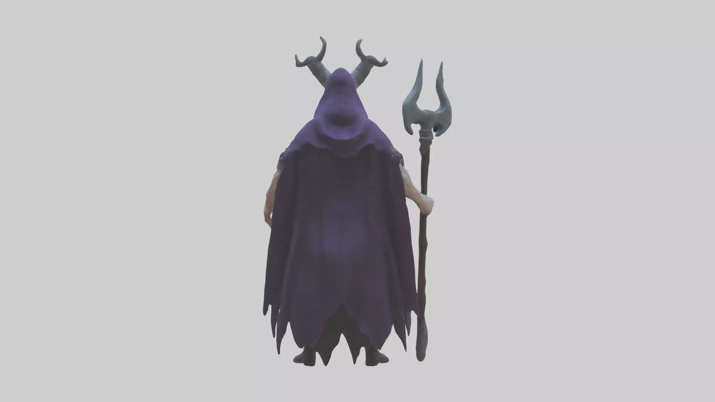 Evil mage model 3D model