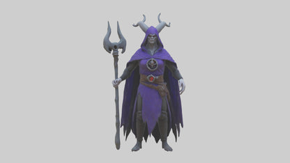 Evil mage model 3D model