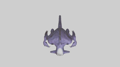 Evil shapeshifter model VR / AR / low-poly