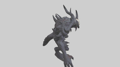 3D model Evil spawn model VR / AR / low-poly