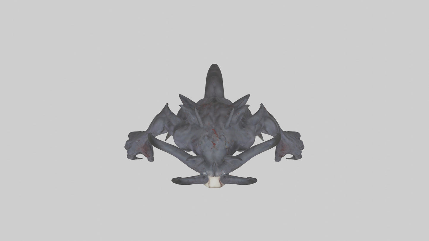 3D model Evil spawn model VR / AR / low-poly