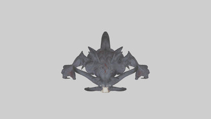 3D model Evil spawn model VR / AR / low-poly