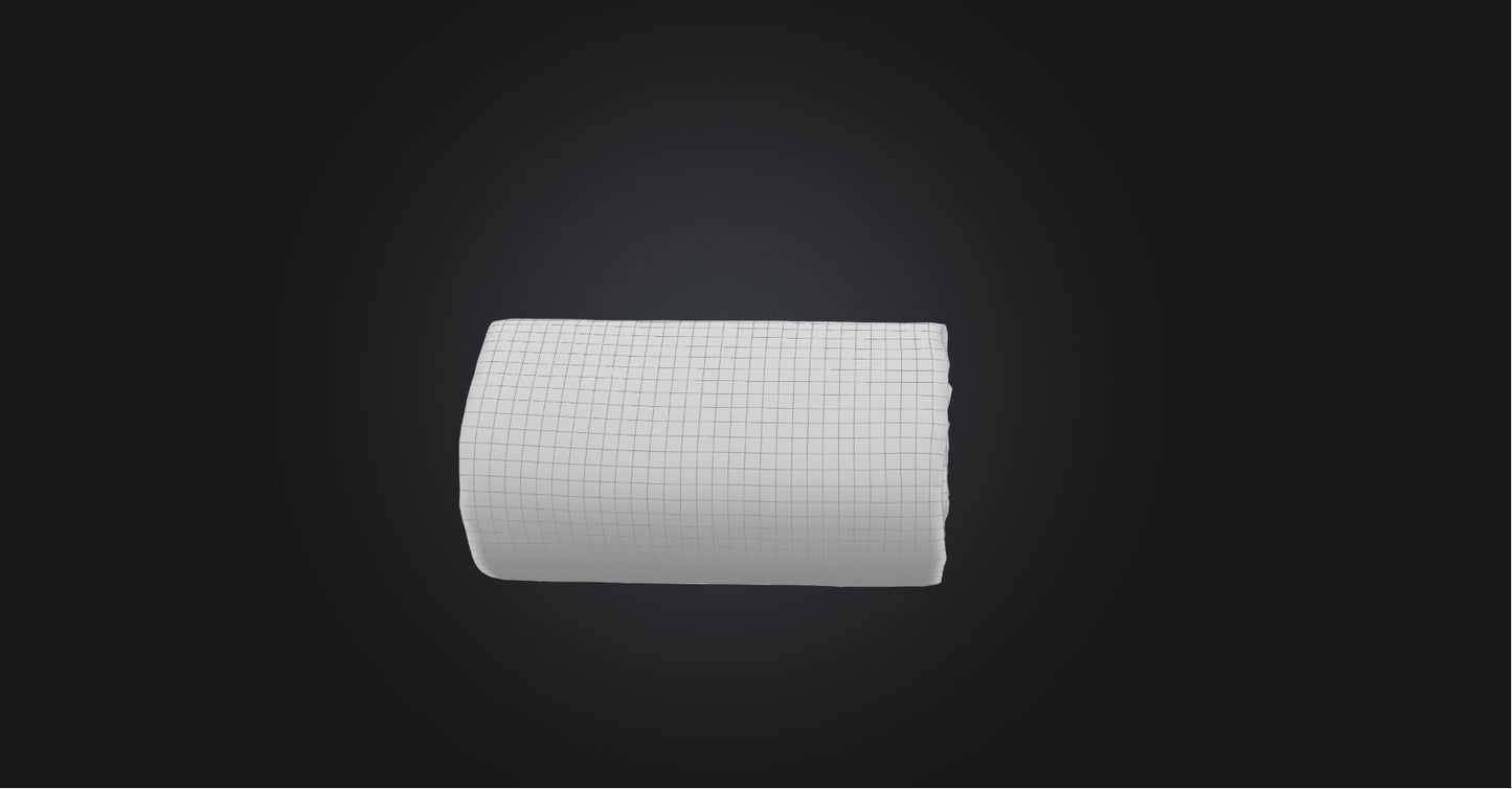 3D model Exercise mat VR / AR / low-poly