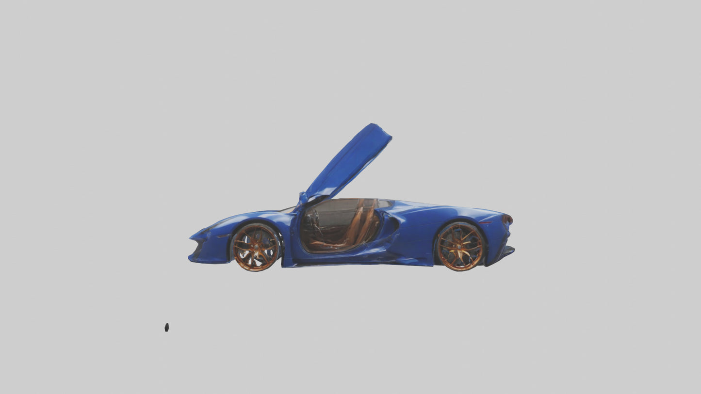 Exotic Car model 3D model