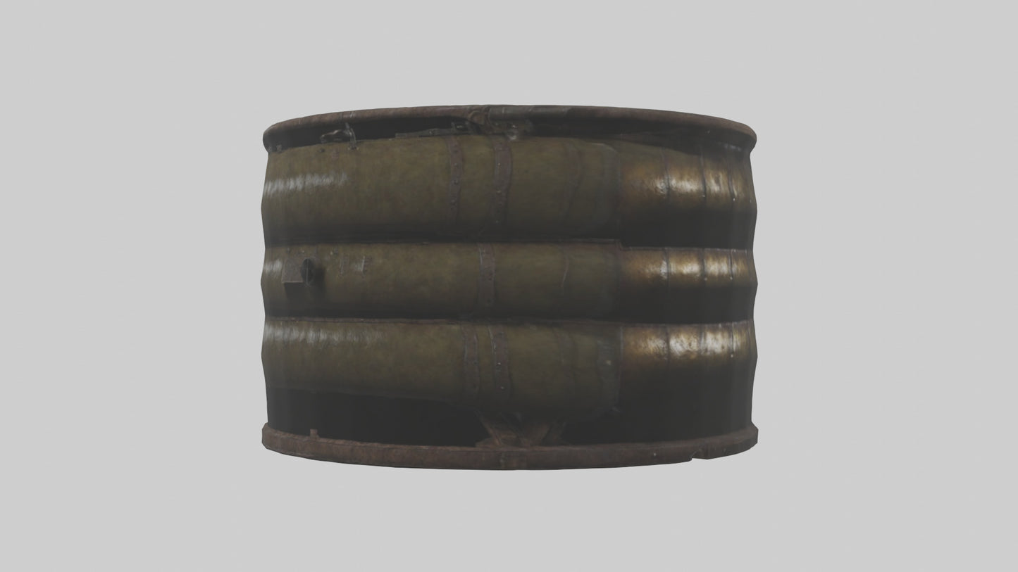 Explosive Barrel model 3D model
