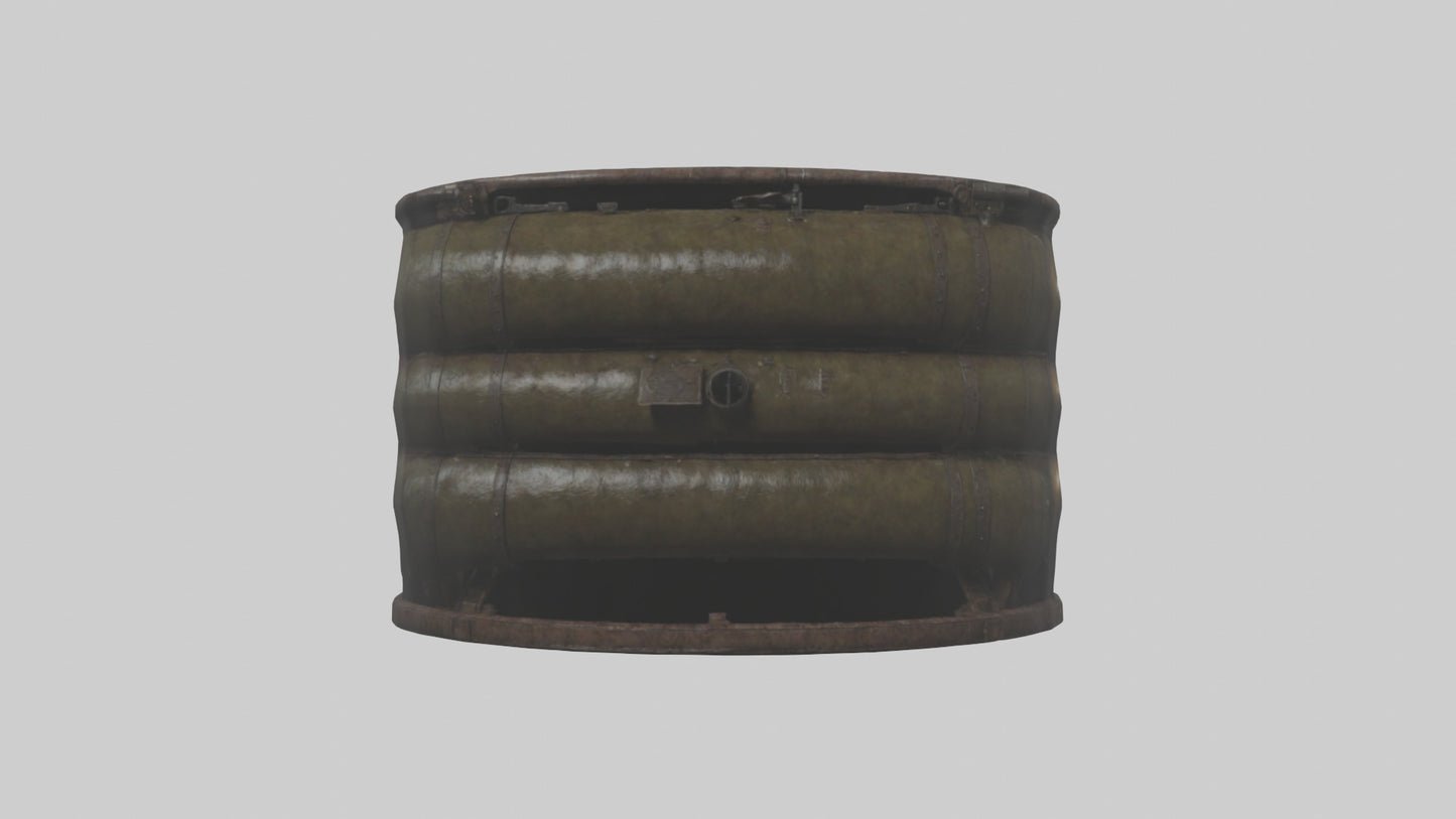 Explosive Barrel model 3D model