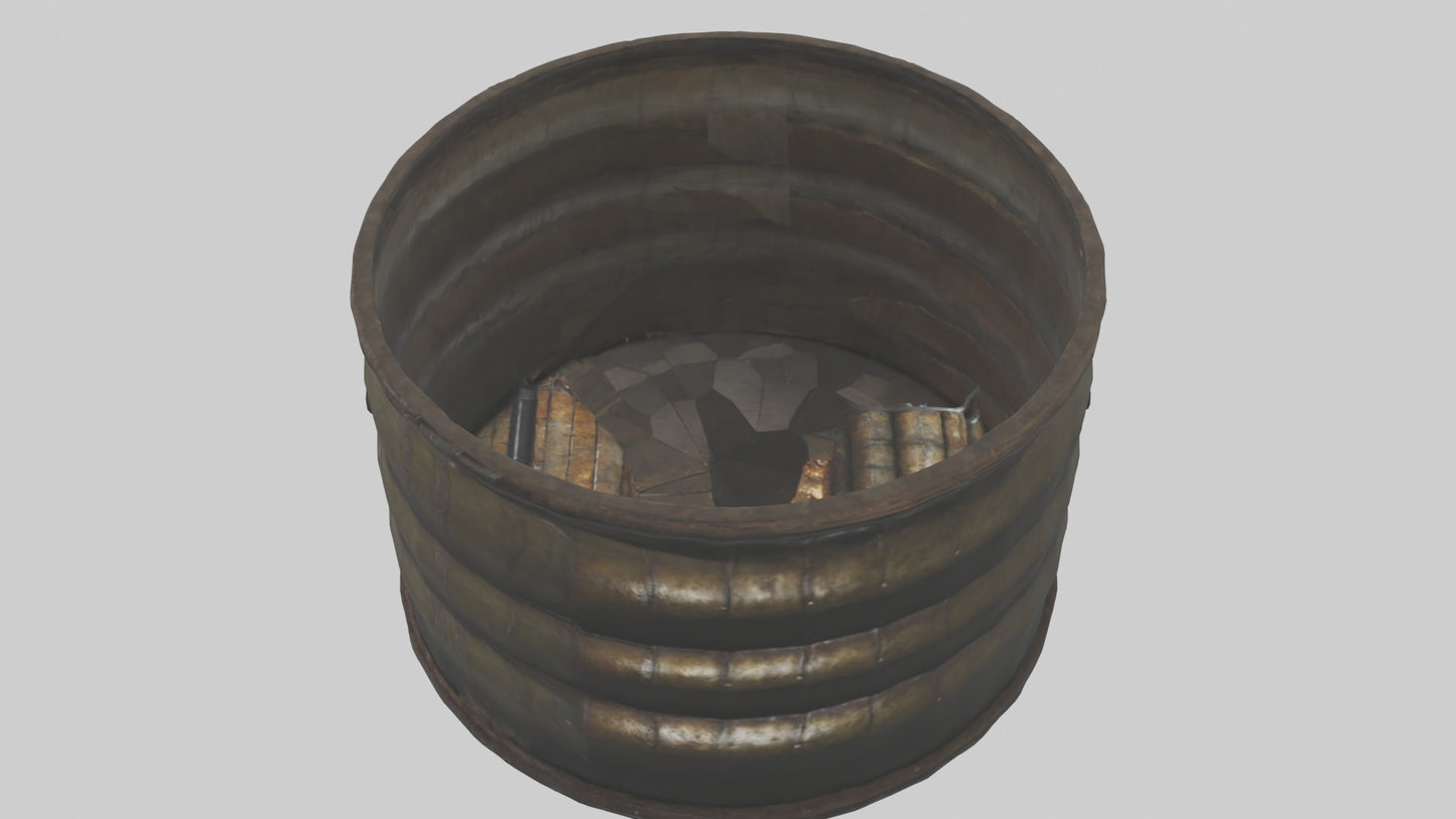 Explosive Barrel model 3D model