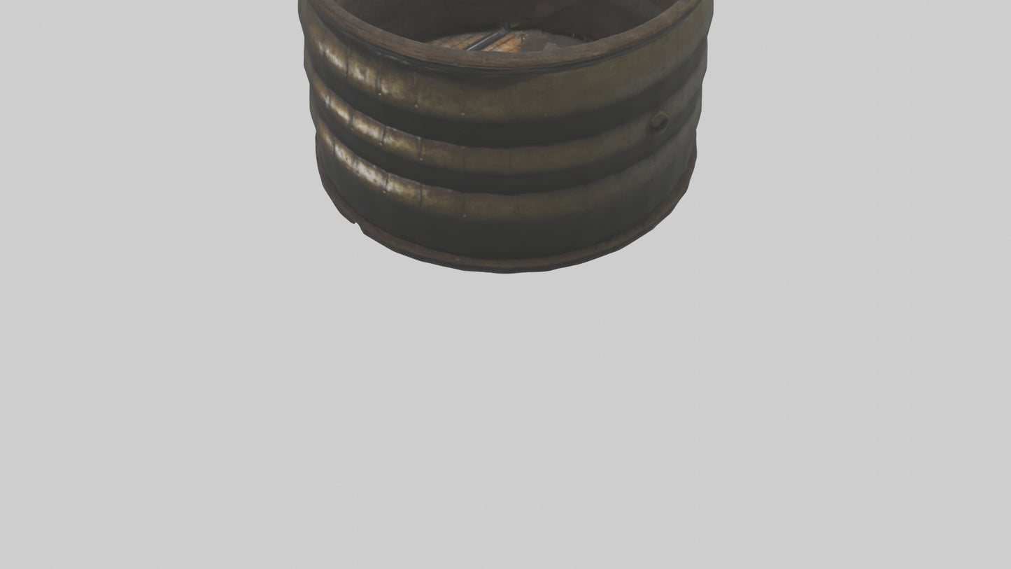 Explosive Barrel model 3D model