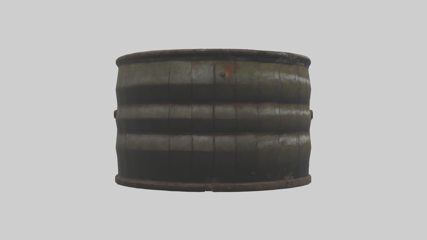 Explosive Barrel model 3D model