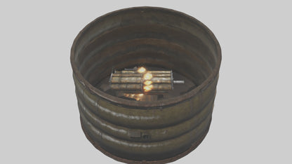 Explosive Barrel model 3D model