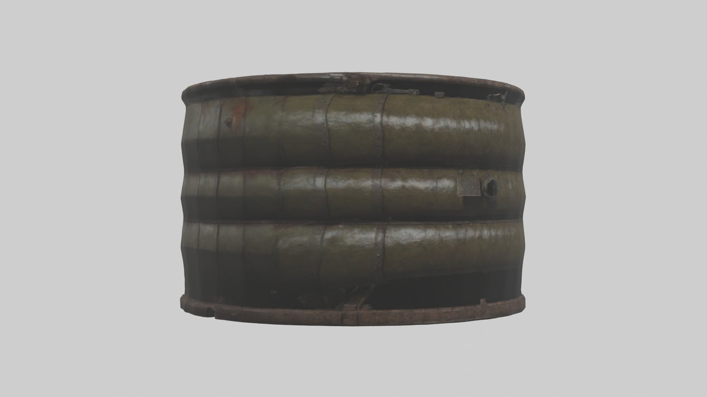 Explosive Barrel model 3D model