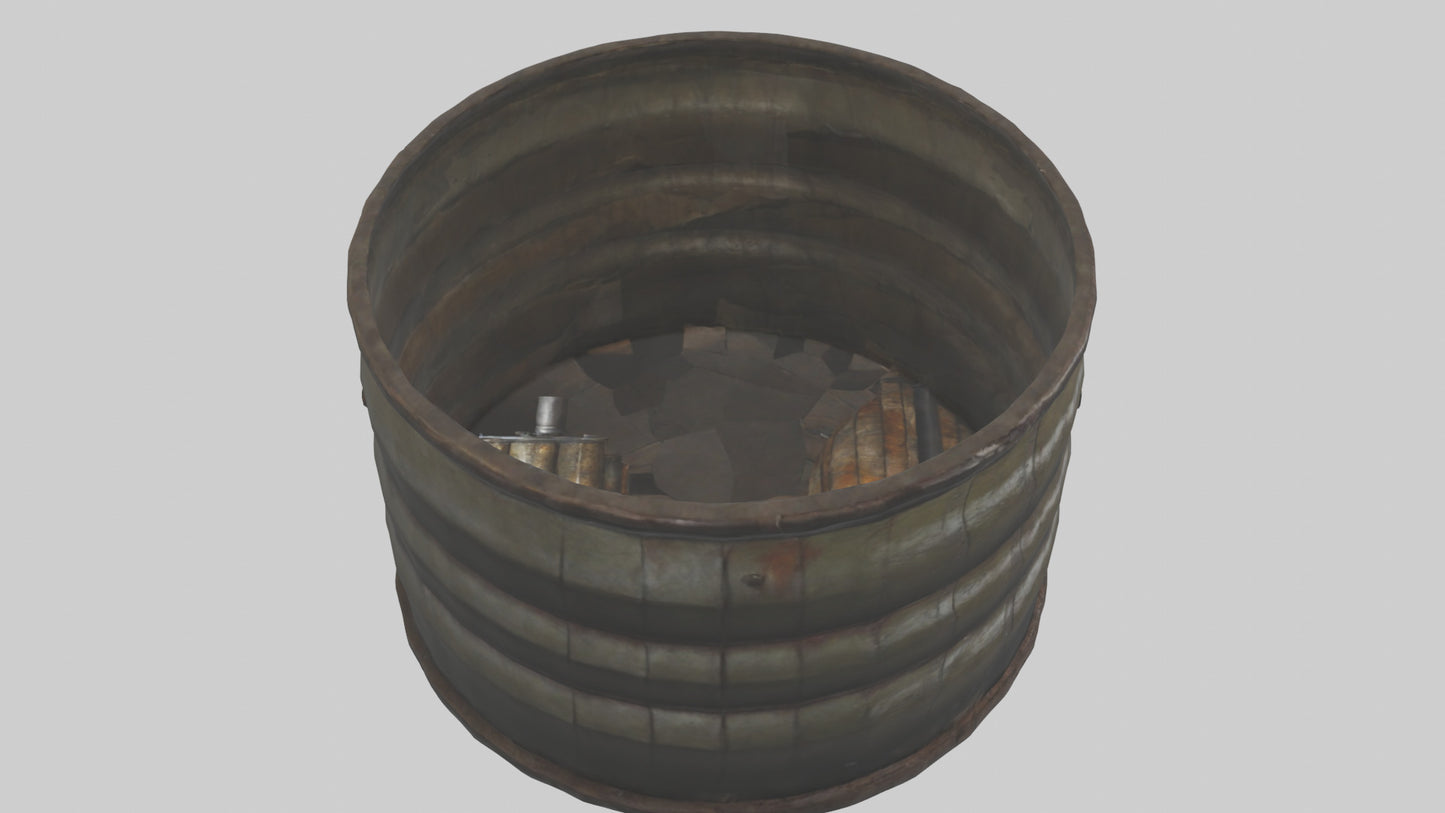 Explosive Barrel model 3D model