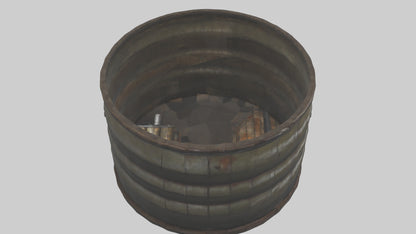 Explosive Barrel model 3D model