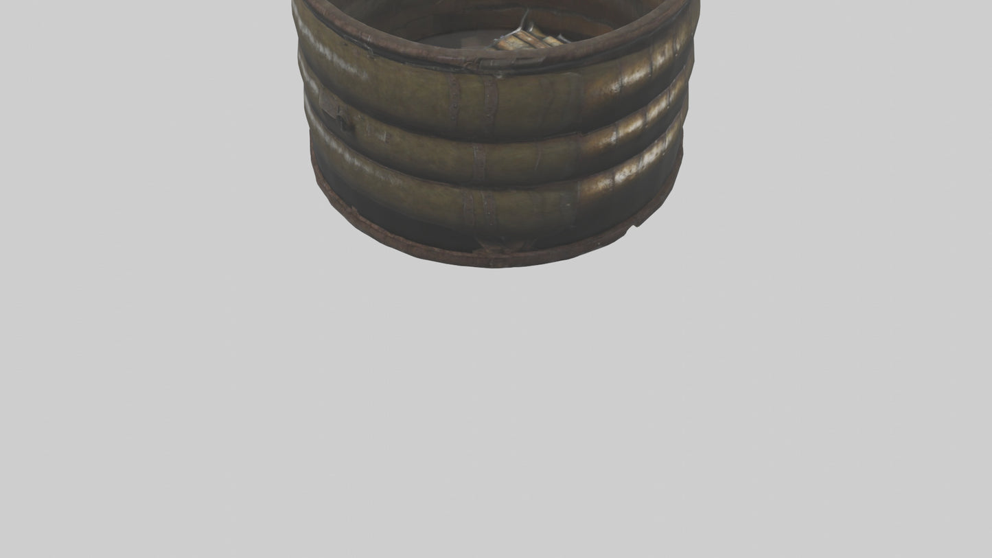 Explosive Barrel model 3D model