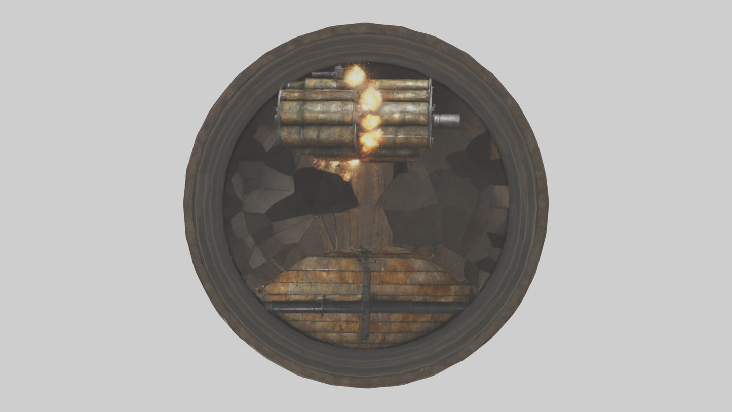 Explosive Barrel model 3D model
