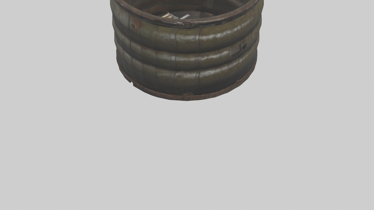 Explosive Barrel model 3D model