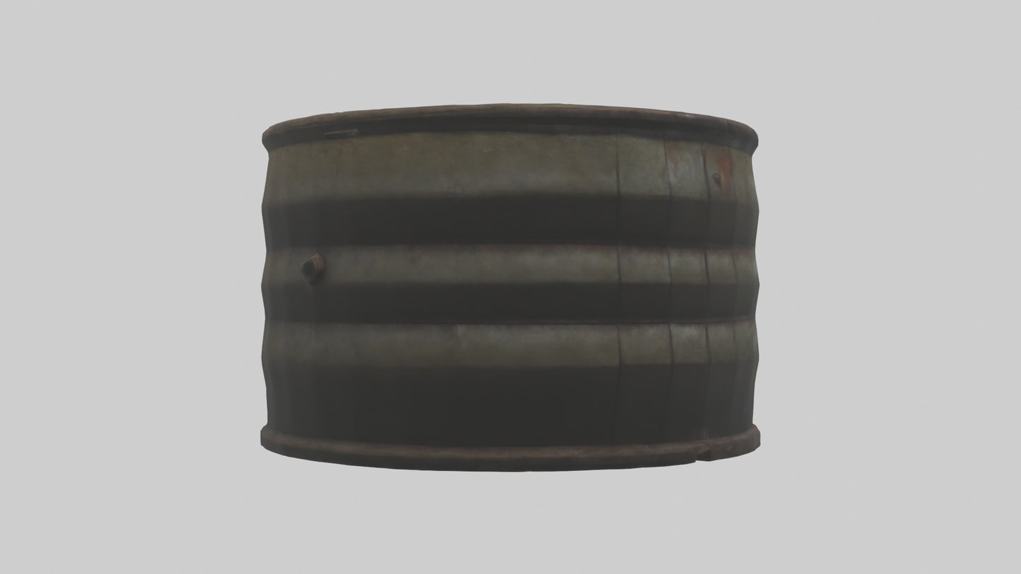 Explosive Barrel model 3D model