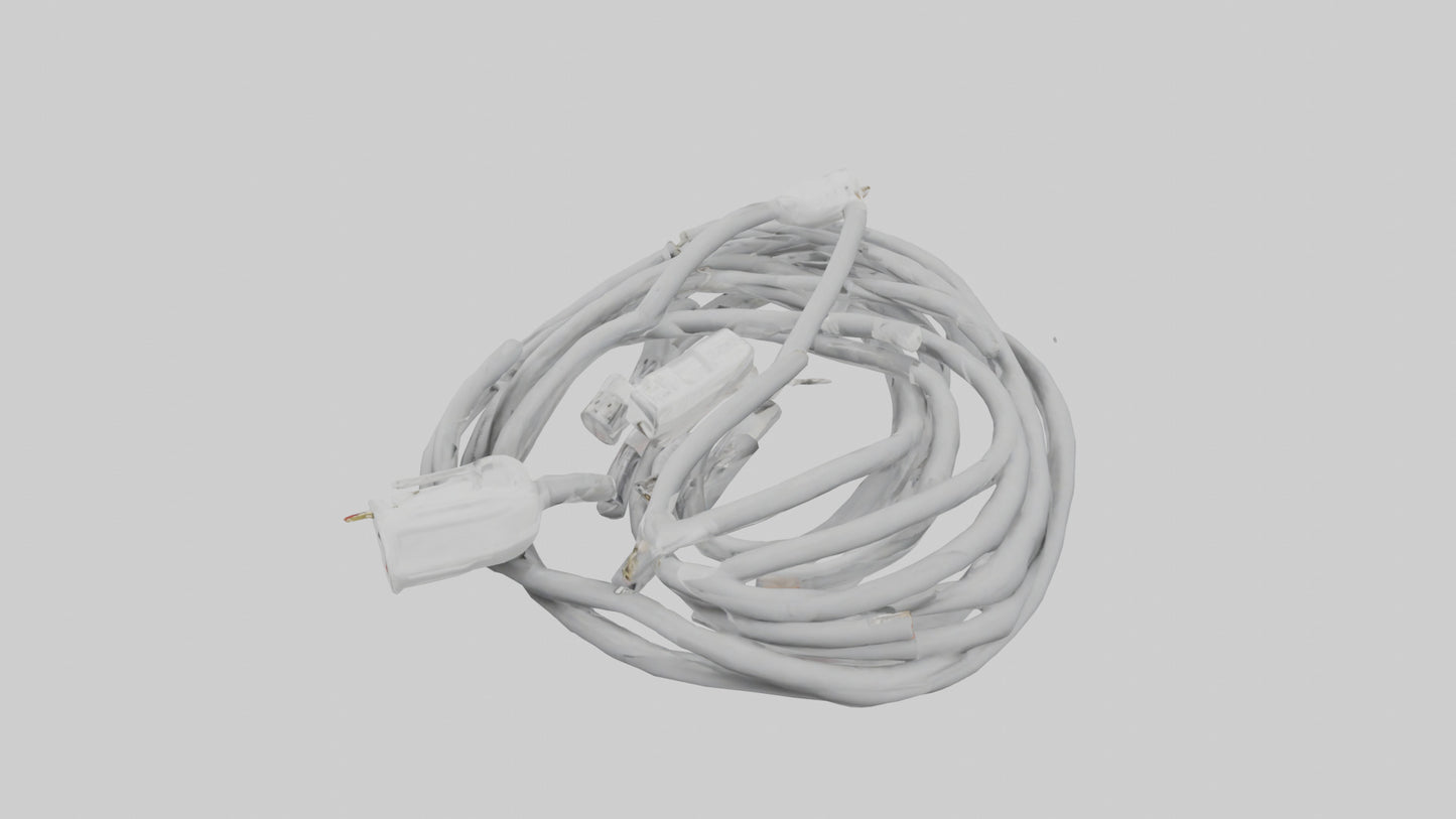 Extension cord model 3D model