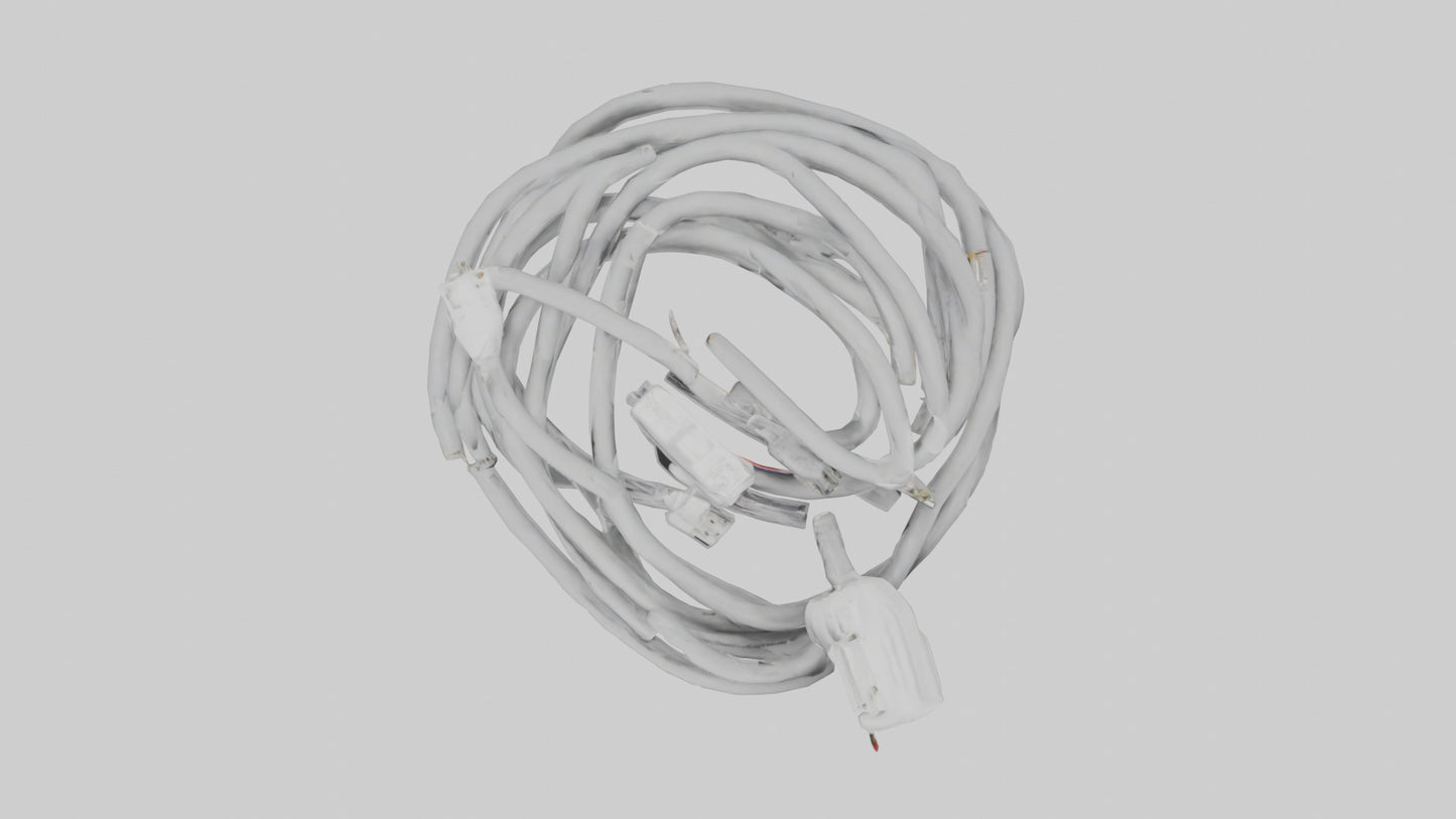 Extension cord model 3D model