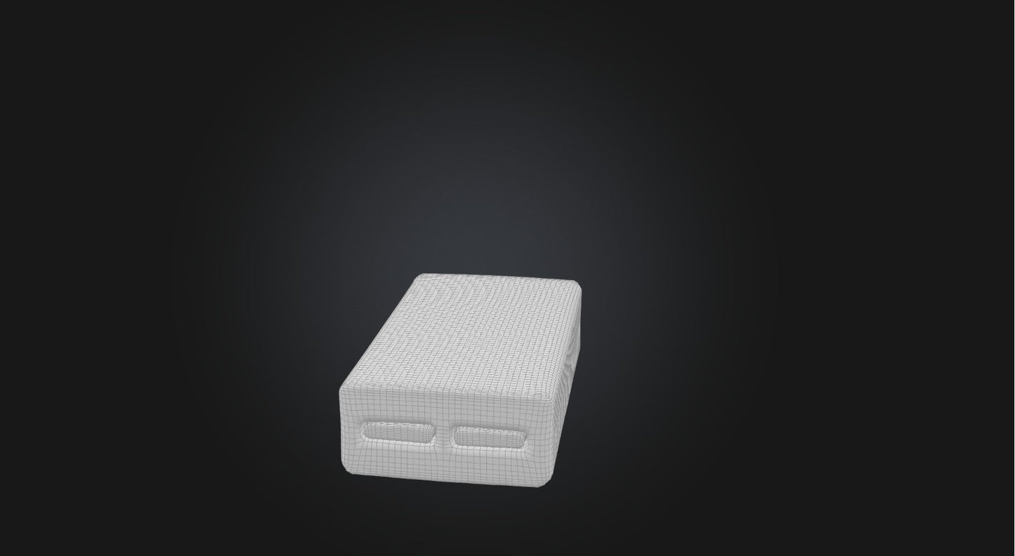 3D model External hard drive VR / AR / low-poly