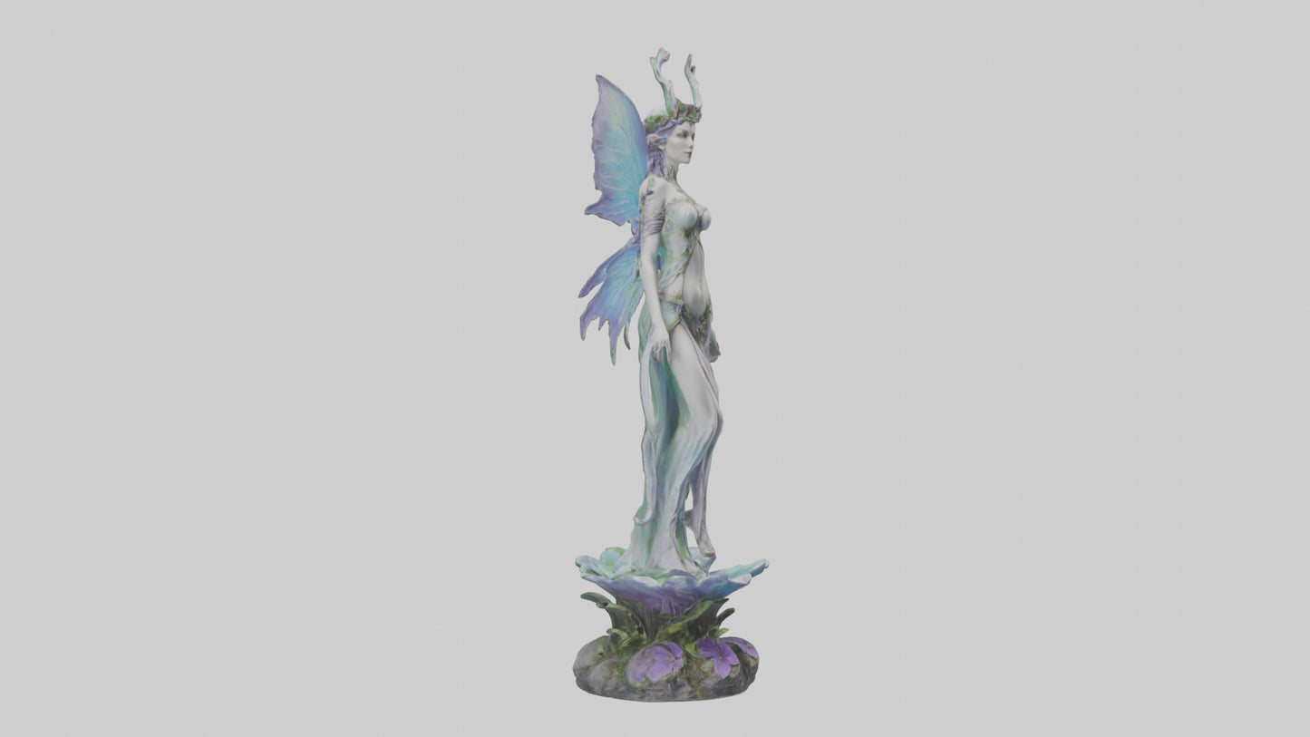Fae Queen statue model 3D model