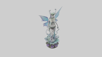 Fae Queen statue model 3D model