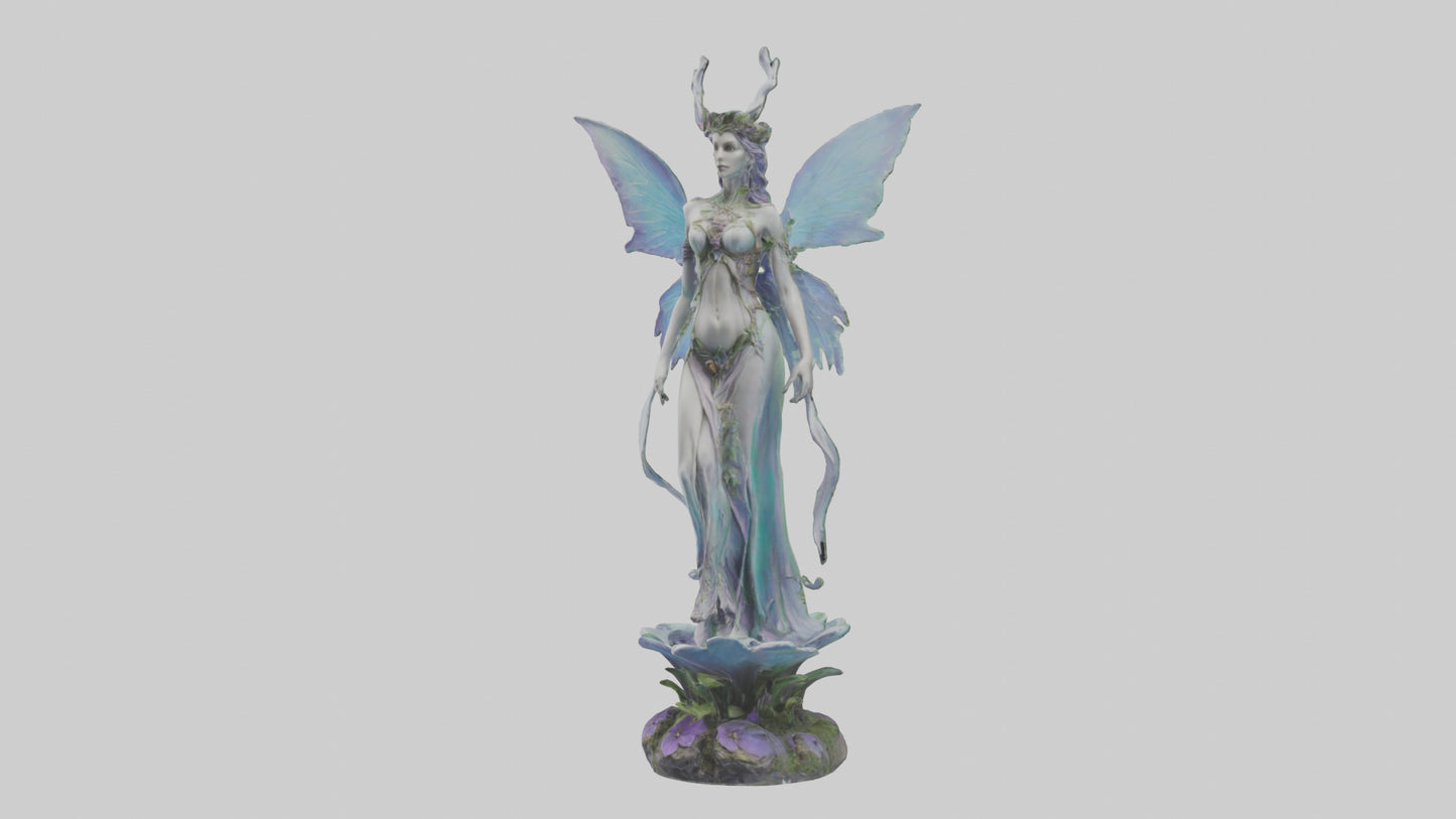 Fae Queen statue model 3D model