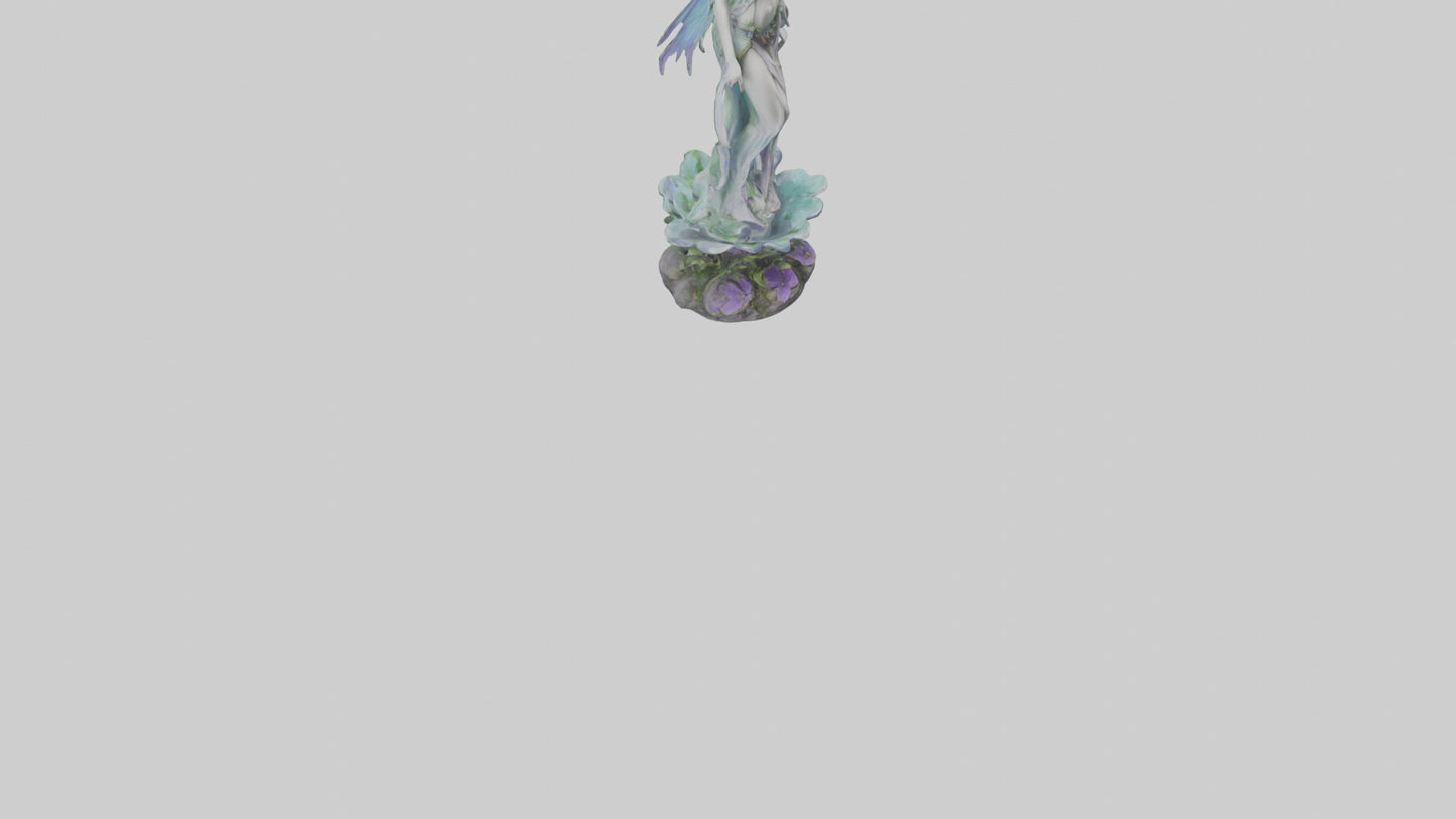Fae Queen statue model 3D model