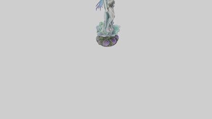 Fae Queen statue model 3D model