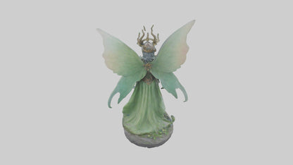 Faerie King statue model VR / AR / low-poly