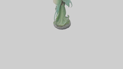 Faerie King statue model VR / AR / low-poly