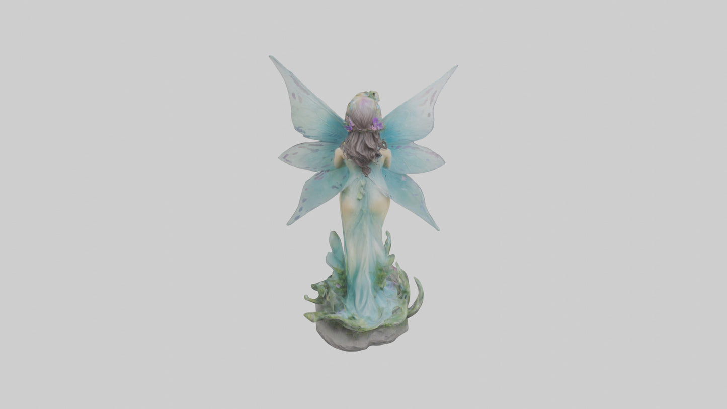 Faerie Princess statue model VR / AR / low-poly