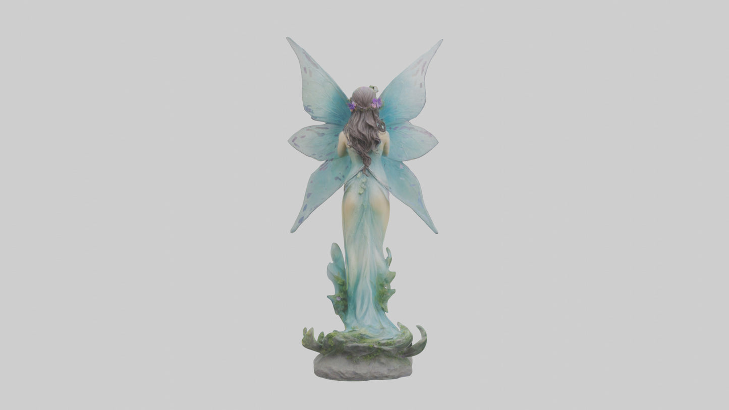 Faerie Princess statue model VR / AR / low-poly