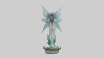 Faerie Princess statue model VR / AR / low-poly