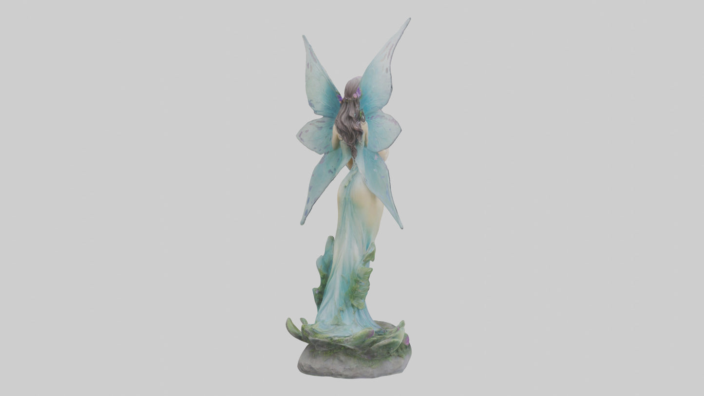 Faerie Princess statue model VR / AR / low-poly