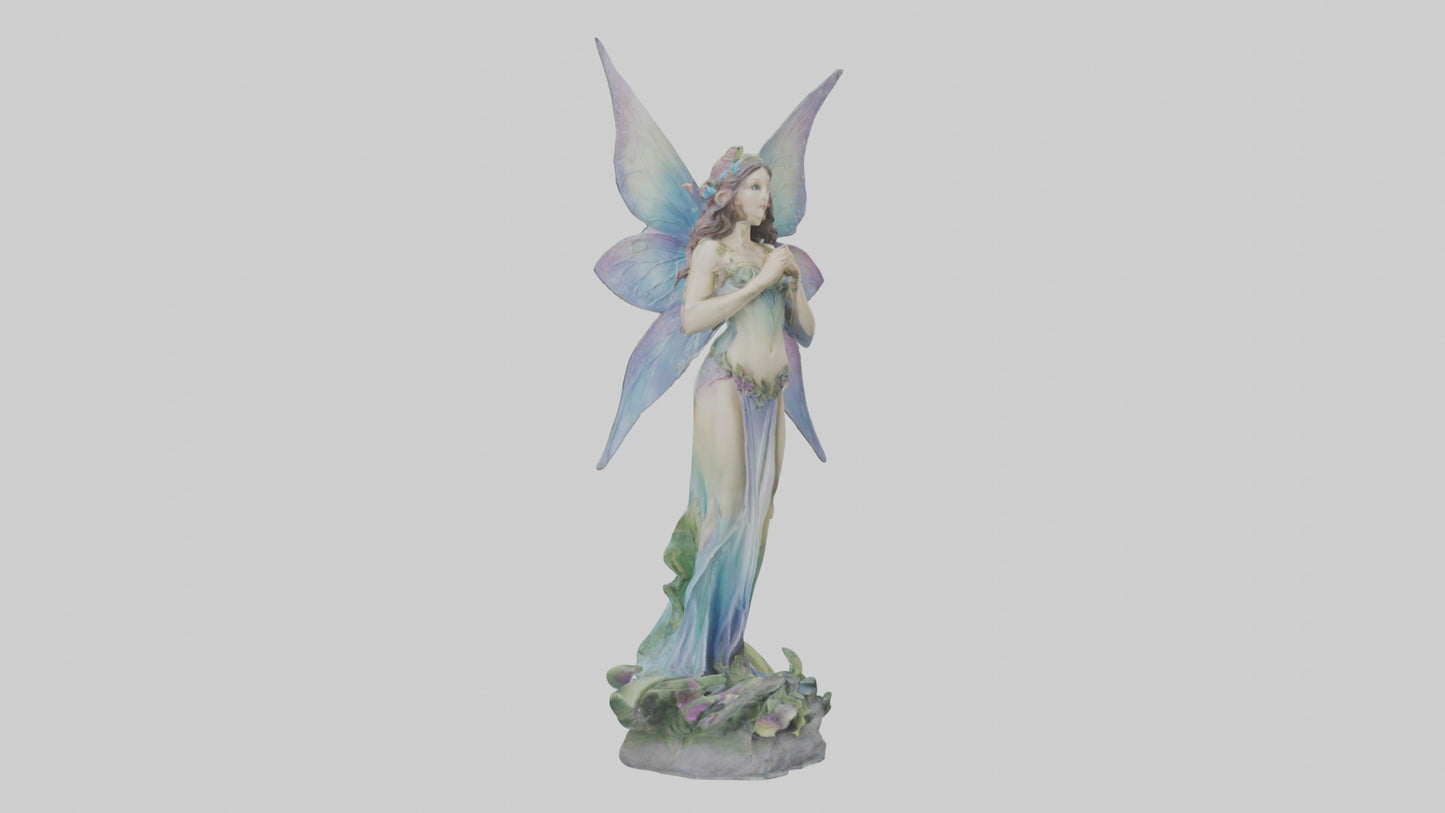 Faerie Princess statue model VR / AR / low-poly