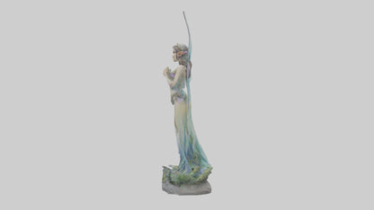 Faerie Princess statue model VR / AR / low-poly