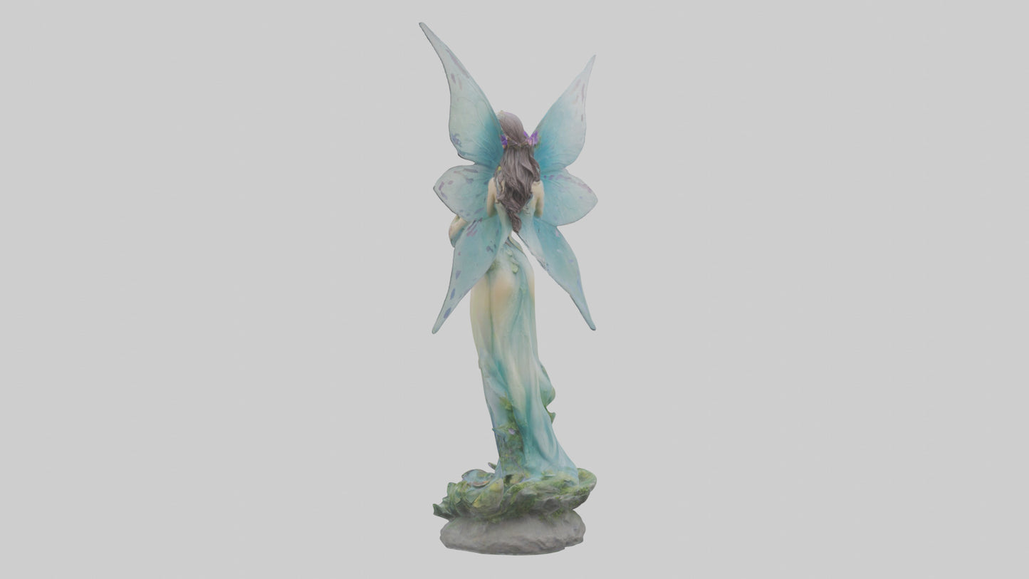 Faerie Princess statue model VR / AR / low-poly